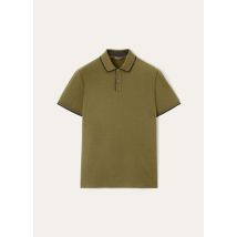 Loro Piana - Polo Mm Brentwood Jersey Pique' Honeycomb, Man, Fern Meadow, Size: XXL