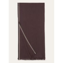 Loro Piana - Sciarpa Grande Lightest Baby Cash, Man, Cloves, Size: NR