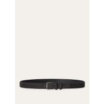 Loro Piana - Alsavel-belt Slim Grained Nabuk, Mann, KOHLEGRAU, Größe: 105