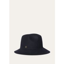 Loro Piana - My Journey Hat Baby Cash Felt, Woman, Navy Blue, Size: S