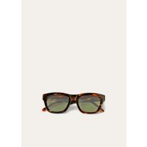 Loro Piana - Roaden Sunglasses, Frau, Stripe Avana, Größe: 52