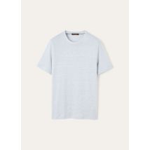 Loro Piana - T-shirt À Col Rond, Periwinkle, Taille: XXL