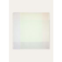 Loro Piana - Carre' Quadrilatero Del Silenzio Cash Silk, Woman, Green Oasis/White Sky/Blue Ribbons, Size: NR