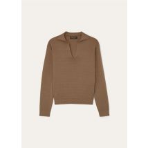 Loro Piana - Polo Siena, Woman, Smoked Wood, Size: 38