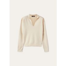 Loro Piana - Polo Siena, Woman, Rice Milk, Size: 38
