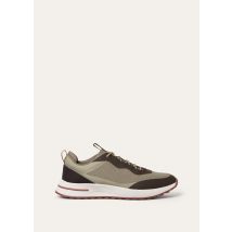 Loro Piana - Week_end Walk Evo Performance Mesh Technical Film, Man, Steppe, Size: 45