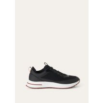 Loro Piana - Week_end Walk Evo Performance Mesh Technical Film, Man, Black, Size: 40,5