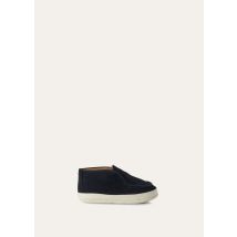 Loro Piana - Open Walk N.b. Suede, Navy Blue, Size: 3-6