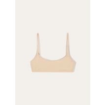 Loro Piana - Bandeau Top Marine Jersey, Donna, Fine Sand, Taglia: 44