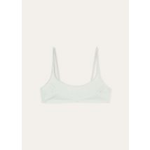 Loro Piana - Bandeau Top Marine Jersey, Woman, Mint Meadow, Size: 38