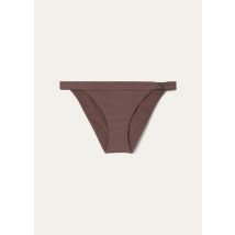 Loro Piana - Bikini Bottom Side Lock Marine Jersey, Woman, Sea Wood, Size: 46