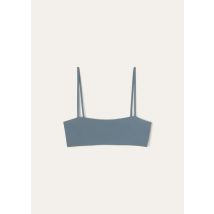 Loro Piana - Bikini Top Double Resort Aquatic Jersey, Donna, Stone Beach, Taglia: 38