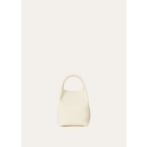 Loro Piana - Bale Micro Fine Grained Leather M0ja, Woman, Whisper White, Size: NR