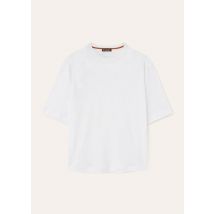 Loro Piana - T-shirt Gargano, Woman, White, Size: 42