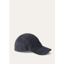 Loro Piana - My Baseball S Lowered Suede, Homme, Navy Blue, Taille: S