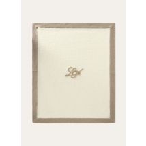 Loro Piana - Lovely Blanket Baby Cash Gg 7, Natural White Baby Ws, Size: NR