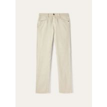 Loro Piana - 5 Pockets Quarona Bull Linen Cotton Stretch Dyed, Man, Dusty Rain, Size: 35