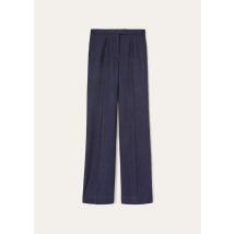 Loro Piana - Pant. Holm Gok Rain Double, Woman, Navy Blue, Size: 40