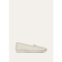 Loro Piana - Classic Slipper D. Cash Flannel Soft, Woman, Natural Melange, Size: 38