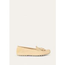 Loro Piana - Dot Sole Walk Suede, Frau, Melonenbrot, Größe: 37,5