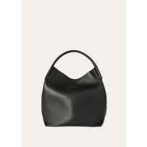 Loro Piana - Bale Large Rounded Leather, Frau, Black, Größe: NR