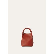 Loro Piana - Bale Micro Rounded Leather, Woman, Deep Kummel, Size: NR