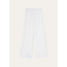 Loro Piana - Pant. Graysen Solaire, Woman, Optical White, Size: 40