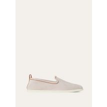 Loro Piana - Venice Walk Flat Suede, Homme, Beige Classique, Taille: 44