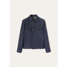Loro Piana - Neive Jacket Cashdenim, Mann, Schattiert Blau, Größe: M