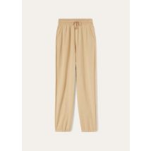 Loro Piana - Pant. Vicuna Merano Braided, Femme, Vigogne Clair Naturel, Taille: 44