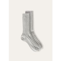 Loro Piana - Bobby Socks Light Parksville, Woman, Flannel Melange, Size: M