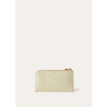 Loro Piana - Onde Zippouch With Card Holder Saffiano, Woman, Light Lamb/Bubble Gum, Size: NR