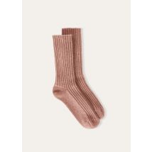 Loro Piana - Loro Socks Recycled Cash Gg 10, Red Sand Mel, Size: M