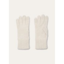 Loro Piana - Loro Gloves Recycled Cash Gg 10, Pure Dunes Mel, Size: L