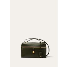 Loro Piana - Extra Bag L27 Saddle Leather 20au, Woman, Ribbon Green/Sun Gold, Size: NR