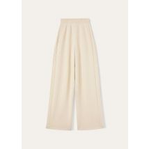 Loro Piana - Napier Trousers Baby Cash Coarsehair Gg 7, Femme, Creamy Cashmere Melange, Taille: 42