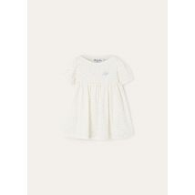 Loro Piana - Little Numbers Dress Cotton, Coral/Sage/Sky/Pink, Taille: 6-9