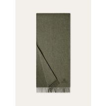 Loro Piana - Sciarpa Piccola Unita Lp Cash, Man, Slate Clover Melange, Size: NR