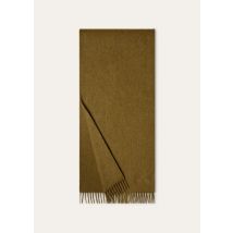 Loro Piana - Sciarpa Piccola Unita Lp Cash, Homme, Camouflage Green Melange, Taille: NR