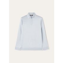 Loro Piana - Polo Ml Waitaki Jersey Lightest Wish, Man, Dewdrop Blue, Size: XL