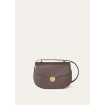 Loro Piana - Ghiera Medium Saddle Leather 20au, Woman, Dark Choco Licorice/Matcha Powder, Size: NR