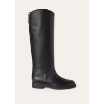 Loro Piana - Kilda Boot Smooth Calf And Shearling, Femme, Black, Taille: 37,5