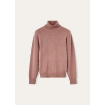 Loro Piana - Loro Turtleneck Sweater Recycled Cash Gg 8, Red Sand Melange, Size: 0