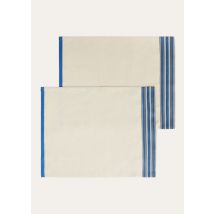Loro Piana - Tovaglietta Suitecase (set Of 2), Blue, Taille: NR