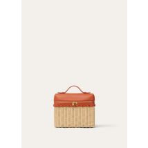 Loro Piana - Extra Pocket L19 North South Wicker/rounded Calf, Woman, Malt/Sundown/Sun Gold, Size: NR
