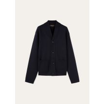 Loro Piana - Knit Jacket Empire Wish, Homme, Navy Blue, Taille: 52