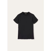 Loro Piana - T-shirt Supramonte, Woman, Black, Size: S