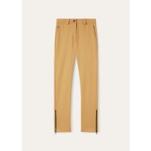 Loro Piana - Pant. Jabier Cotton 2l Rain, Femme, Menuiserie doré/Sol, Taille: M