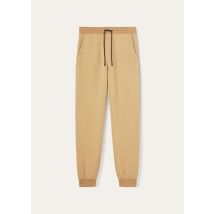 Loro Piana - Pantalone Soft Gauzed Fleece Larecchio, Homme, Menuiserie doré, Taille: M