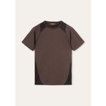 Loro Piana - T-shirt Mm Techno Cotton Supramonte, Man, Brown, Size: L